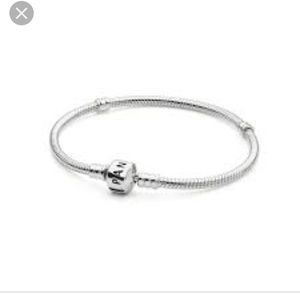 Pandora Iconic Silver Charm Bracelet 7"